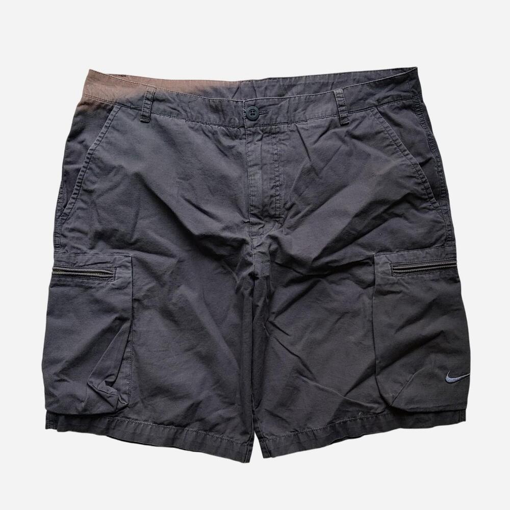 Nike black & gray cargo shorts